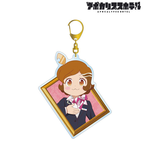 『アポカリプスホテル』描き下ろし ポン子 ホテルモントレ制服ver. BIGアクリルキーホルダー